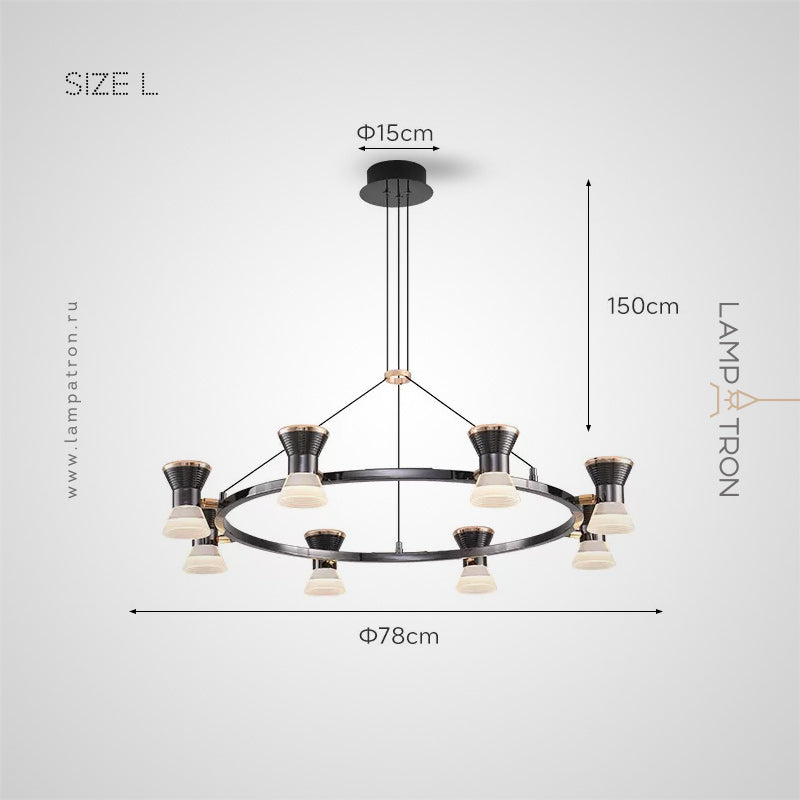 MANASSE Ring lighting fixture