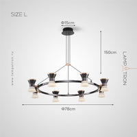 MANASSE Ring lighting fixture