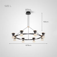 MANASSE Ring lighting fixture