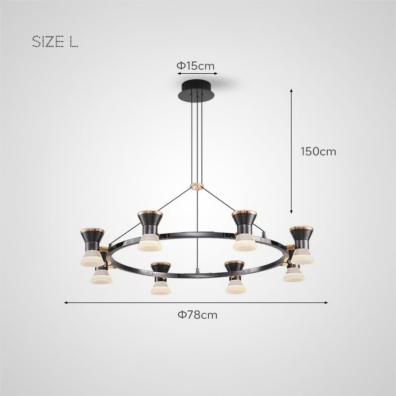 MANASSE Ring lighting fixture
