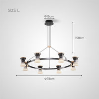 MANASSE Ring lighting fixture
