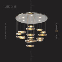 MANNA Cascade lighting fixtures