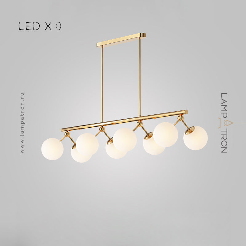 MARTIAL LONG Long lighting fixture