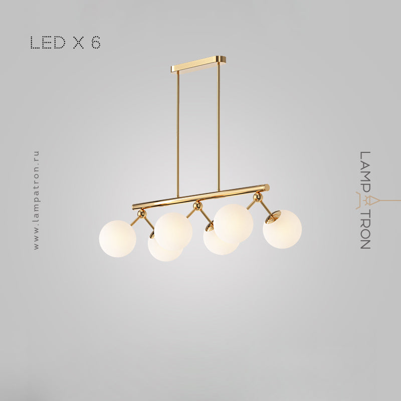 MARTIAL LONG Long lighting fixture