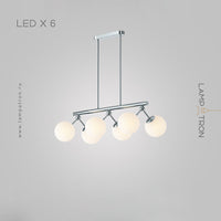 MARTIAL LONG Long lighting fixture