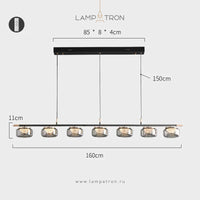 MAYER LONG Long lighting fixture