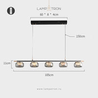 MAYER LONG Long lighting fixture