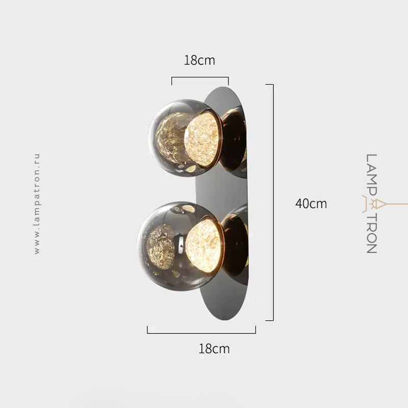 MAYER ORB WALL Wall light fixture