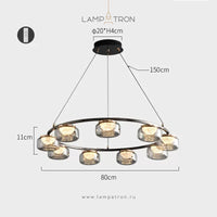 MAYER RING Ring lighting fixture