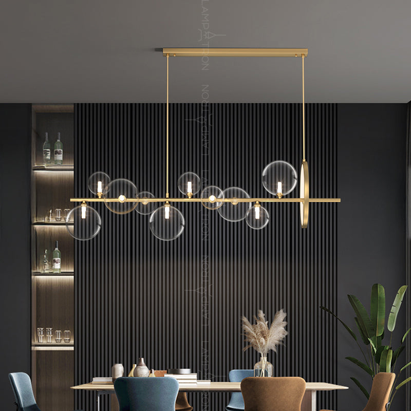 MELODY Long lighting fixture