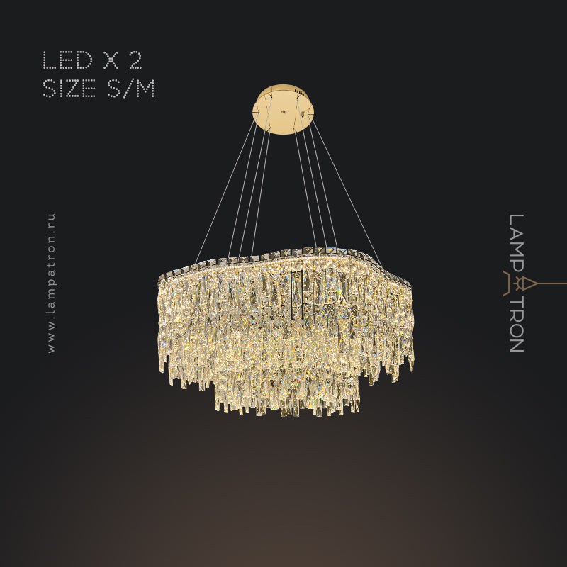 MICHELLE Ring lighting fixture