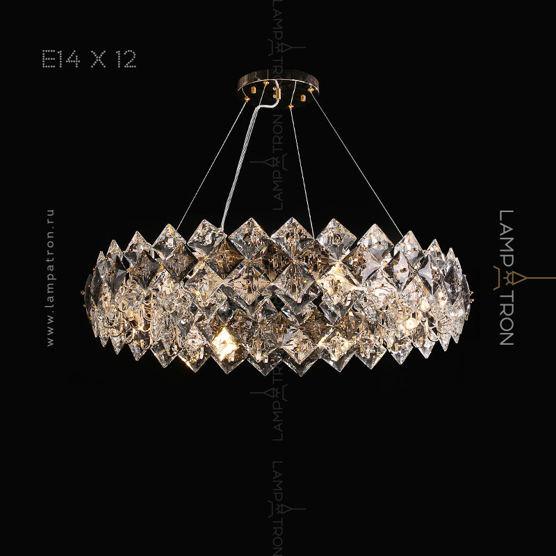 MIRAGE CH Ring lighting fixture