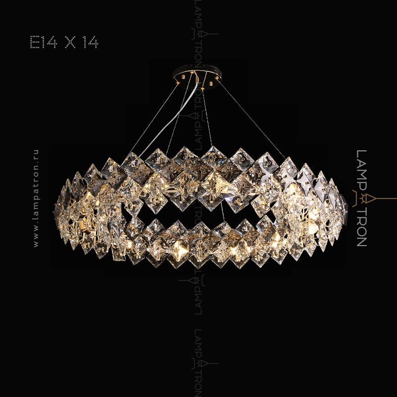 MIRAGE CH Ring lighting fixture