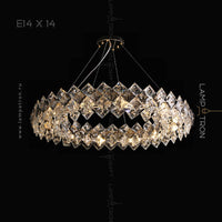 MIRAGE CH Ring lighting fixture