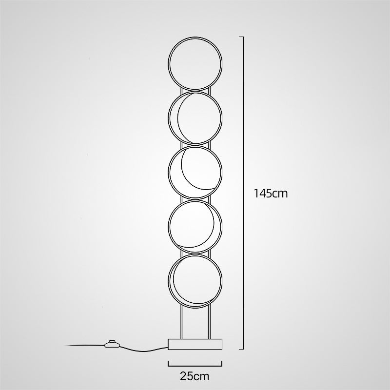 MOON PHASE Floor lamp