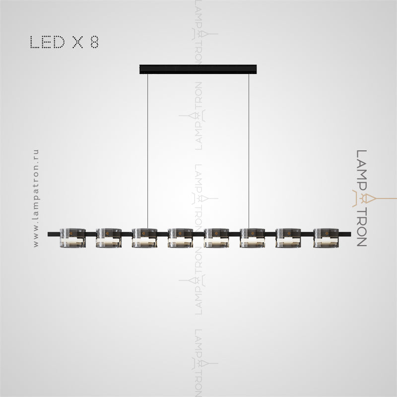 NICOLETTA B LONG Long lighting fixture