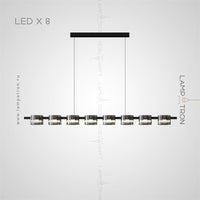 NICOLETTA B LONG Long lighting fixture