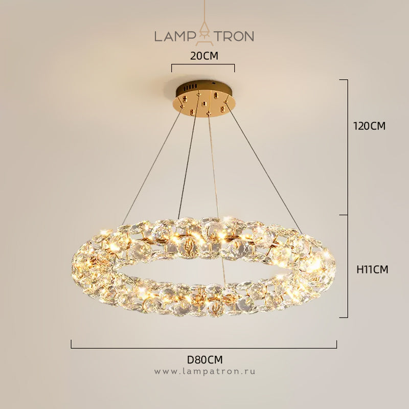 ORESTES Ring lighting fixture