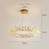 ORESTES Ring lighting fixture