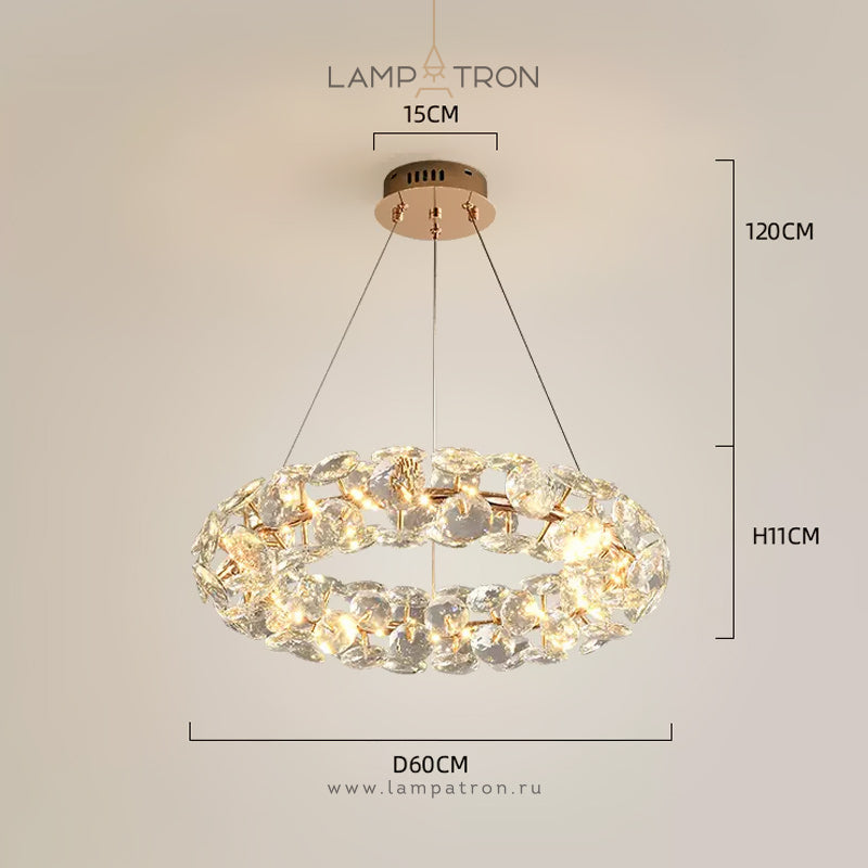 ORESTES Ring lighting fixture