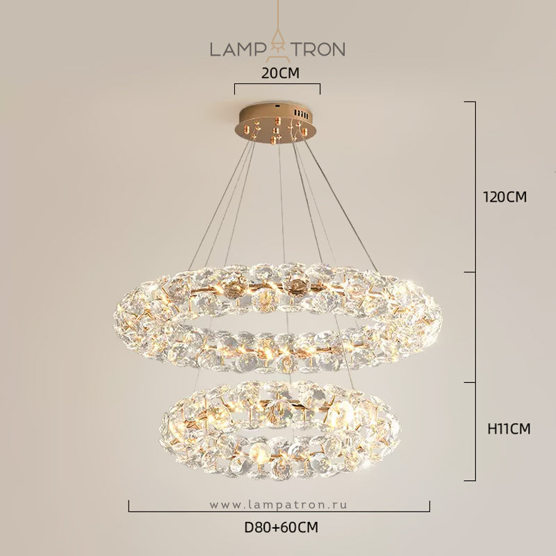 ORESTES Ring lighting fixture