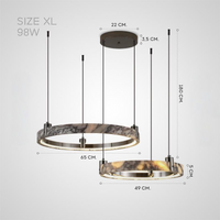 OSVALD B Ring Lighting Fixture