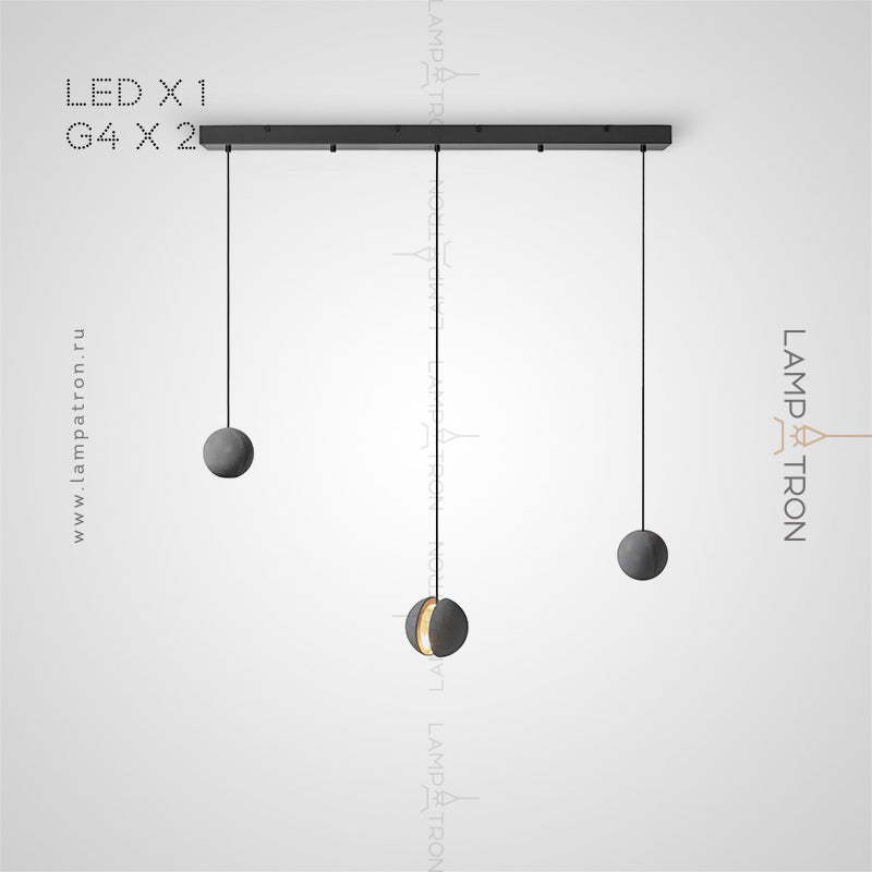 PALDIS COMBO Cascade lighting fixtures