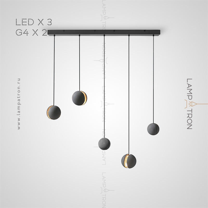 PALDIS COMBO Cascade lighting fixtures