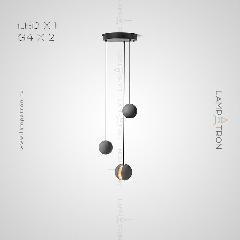 PALDIS COMBO Cascade lighting fixtures