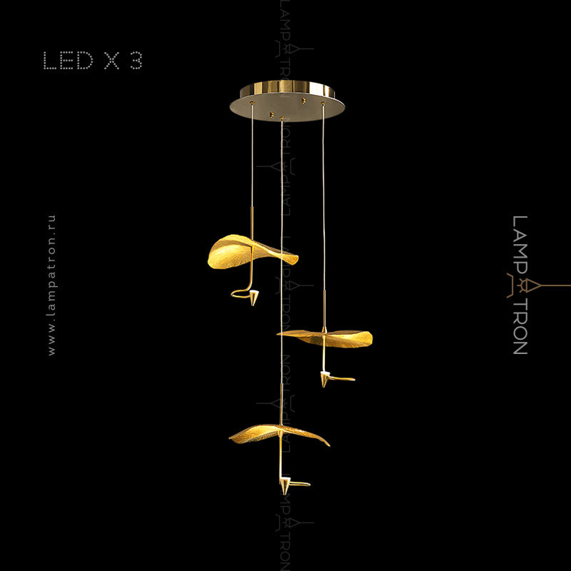 PALERMO MORE Cascade lighting fixtures