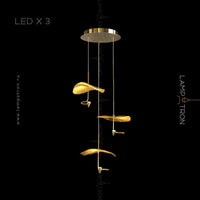 PALERMO MORE Cascade lighting fixtures