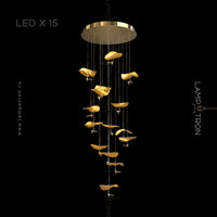 PALERMO MORE Cascade lighting fixtures