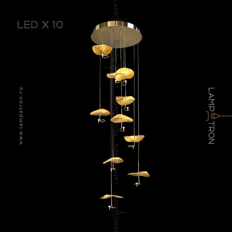 PALERMO MORE Cascade lighting fixtures