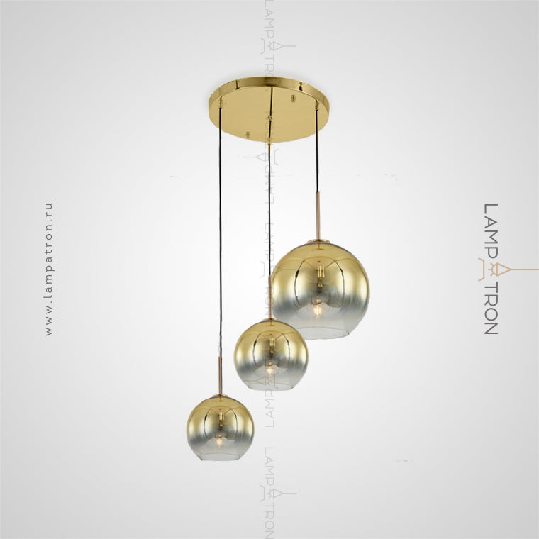 PASSAGE Cascade lighting fixtures