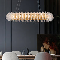 PETALS LONG Long lighting fixture