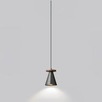 PIET CONE WOOD Pendant light