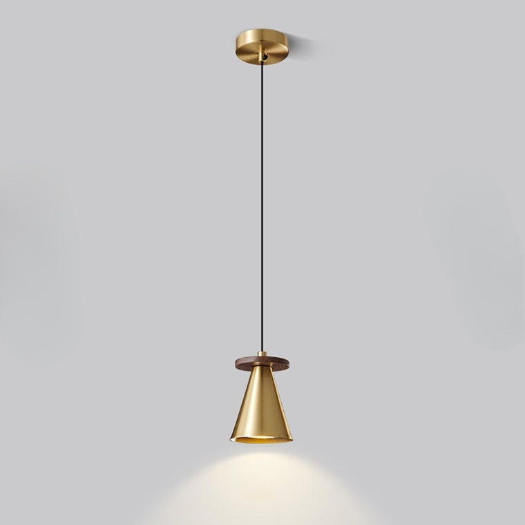 PIET CONE WOOD Pendant light