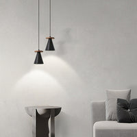 PIET CONE WOOD Pendant light