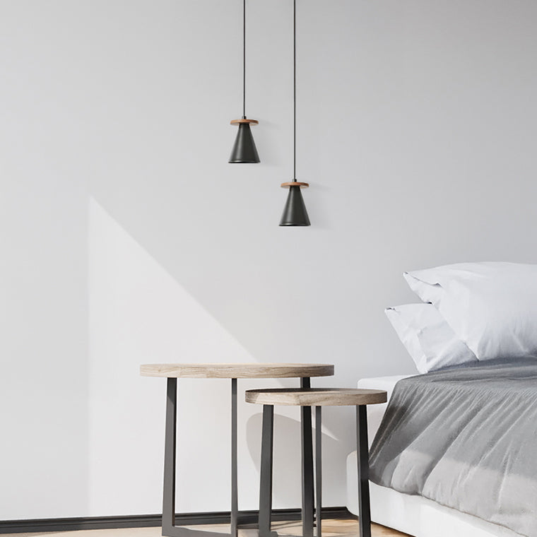 PIET CONE WOOD Pendant light