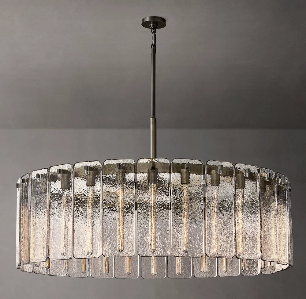 Calamette Glass Round Chandelier