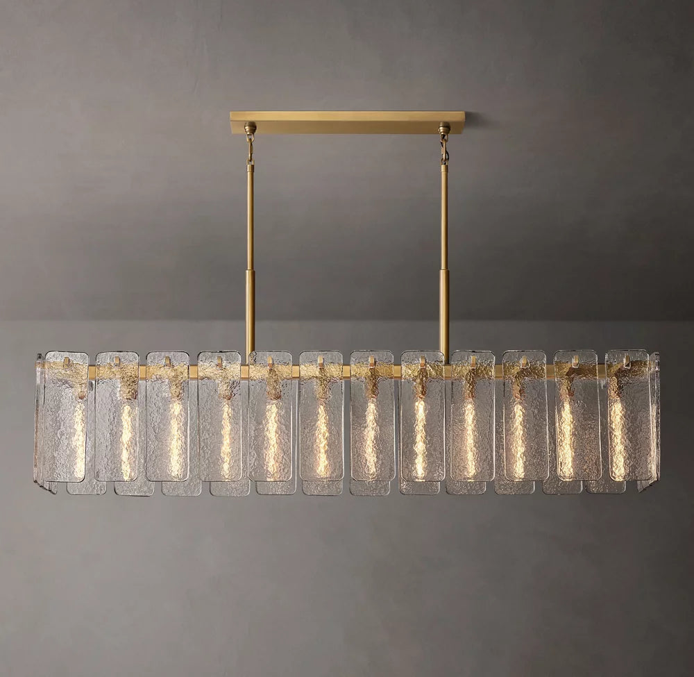 Calamette Glass Round Chandelier