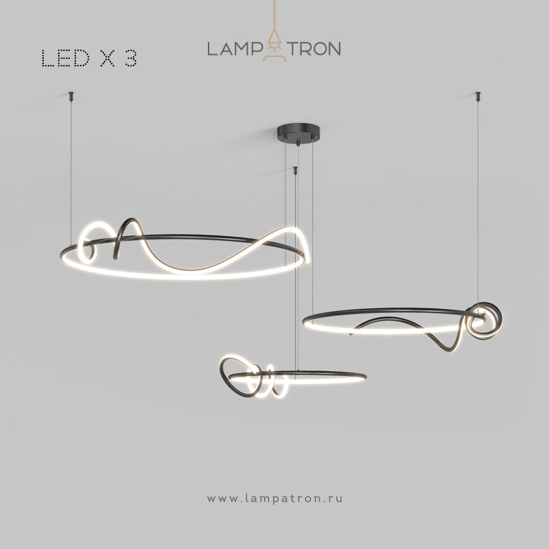 RAFFEL COMBO Ring lighting fixture