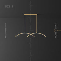 SIDSEL Long lighting fixture