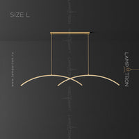 SIDSEL Long lighting fixture