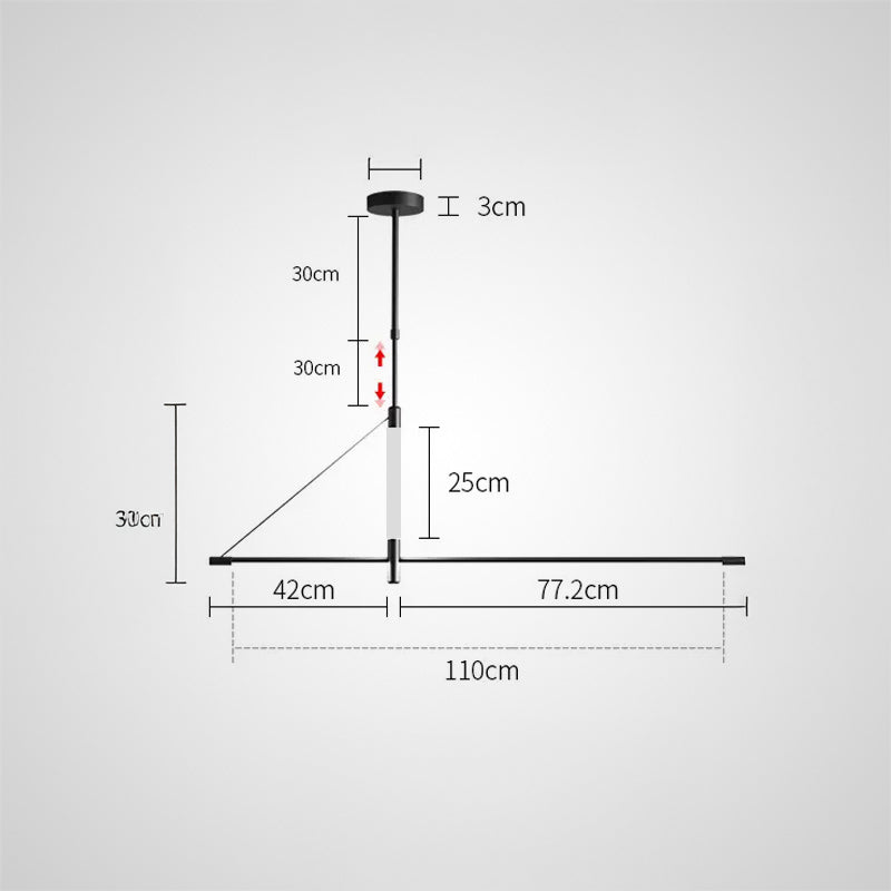 REN Long lighting fixture