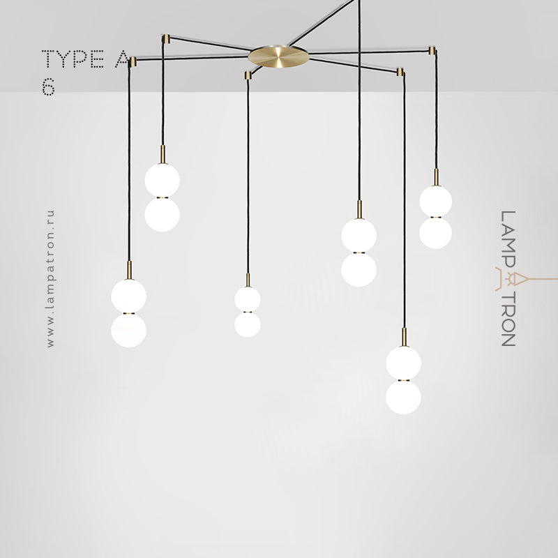 ROCCO COMBO Cascade lighting fixtures