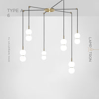 ROCCO COMBO Cascade lighting fixtures