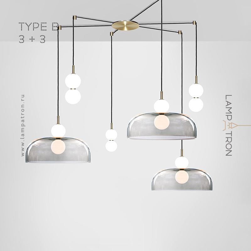 ROCCO COMBO Cascade lighting fixtures