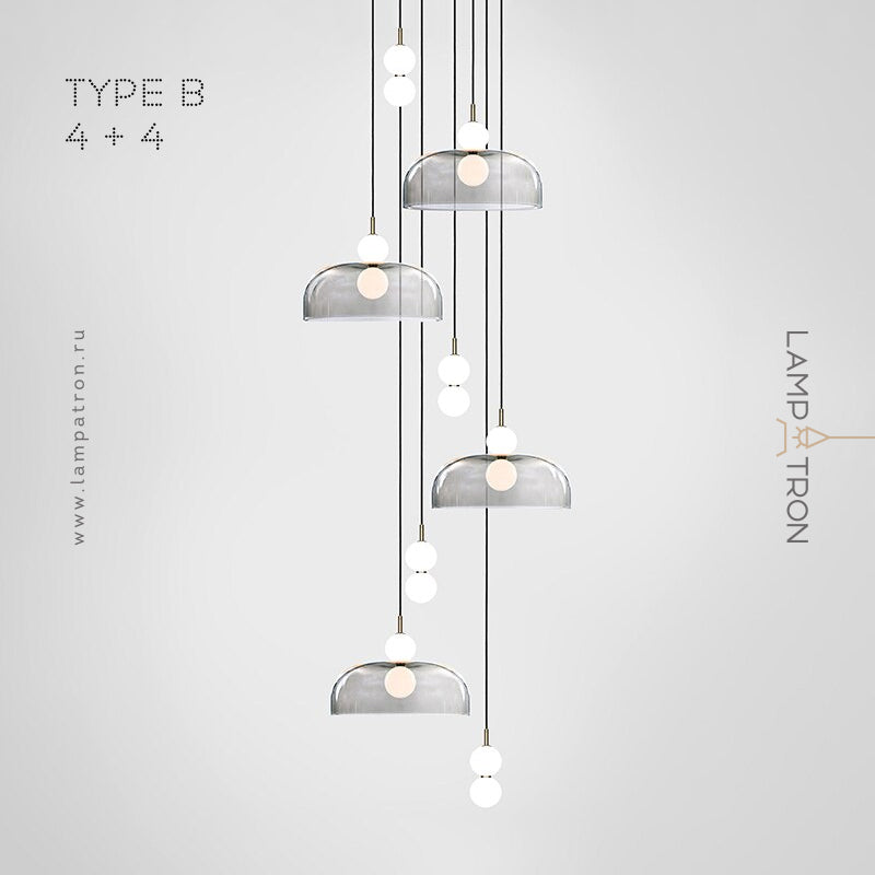 ROCCO COMBO Cascade lighting fixtures