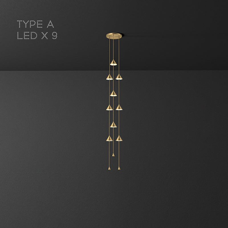 ROLAN COMBO Cascade lighting fixtures